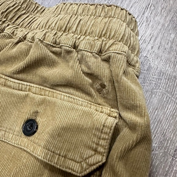 Lucky Brand Shorts Men's Medium Khaki Tan Corduroy Casual Stretch Shorts - Picture 3 of 8